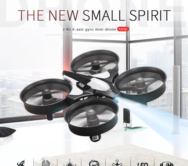 Jjrc H36 Mini Rc Drone Anti-collision 6-Axis Headless Mode Helicopter 360° Flip Remote Control Quadcopter Toys Drone for Kids
