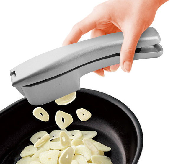 Kitchen Household Manual Garlic Press Aluminum Alloy